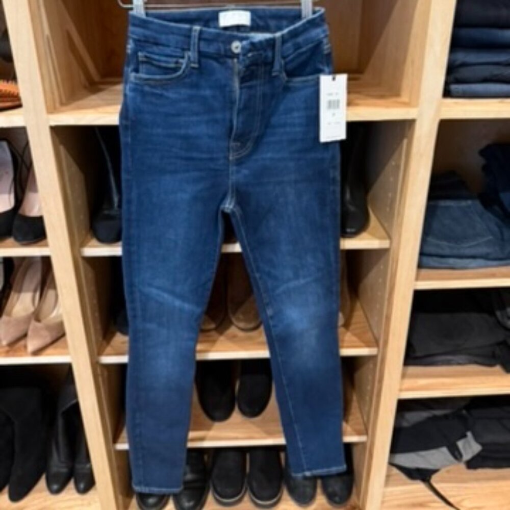 NWT Seven for all mankind tailorless skinny jeans size 25